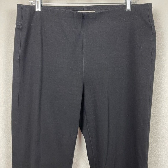 Soft Surroundings The Ultimate Bootcut Denim Jeans M Black - Picture 4 of 6